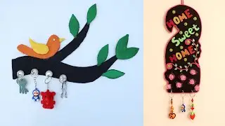 Beautifu Key Stand Ideas !!! DIY Room Decor & Home Usefull Craft Making at Home