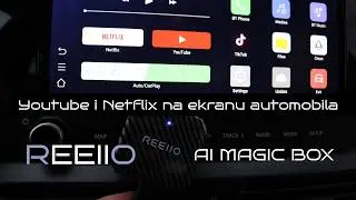 Reeiio Ai Magic Box &ndash; Netflix, YouTube i Wireless Android Auto/CarPlay u jednom uređaju 🚗📺