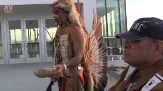 Apache Blessing Ceremony - MOAH sunset and preparation