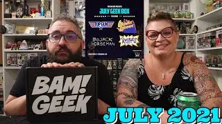 The BAM Geek Pop Culture Autograph Mystery Subscription Box July 2021!