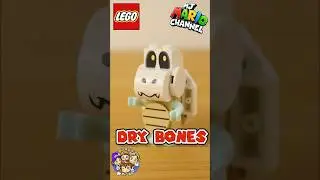 Lego Mario Character Dry Bones Speed Build #stopmotion #shorts #supermario #LEGO