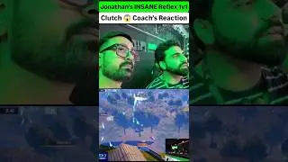 Jonathan&rsquo;s INSANE Reflex 1v1 Clutch 😱 Coach&rsquo;s SHOCKED Reaction 🎮💥