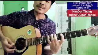 Scale 7mode ထဲက octave1,2,3ကိုဒီမှာလေ့လာပါ