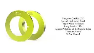 Premium Top and Bottom Slitter Blades for Precision Cutting！