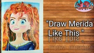 How to Draw Merida | Disney Princess Brave Drawing Tutorial | Easy Step-by-Step Art for Beginners