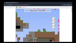 Join me in Minecraft-Ish MMO v1.7 on Scratch! :D