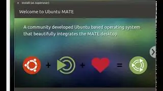 Установка Ubuntu Mate с LiveCD