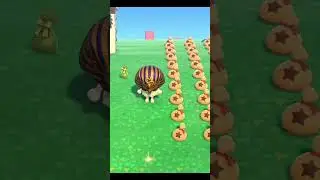 JE FAIS TOMBER DES OBJETS | #animalcrossingnewhorizons #acnhfr #animalcrossing #acnh #shorts #short