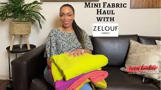 April 2022 Mini Fabric Haul from Zelouf Fabrics #fabric #fabrichaul #zelouffabrics #sewing