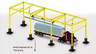 Trailer Tarping Station