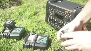 Hyrican UPP-2400 Power Station Gartenpflege
