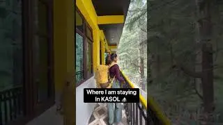 Budget stay in Kasol Himachal Pradesh #youtubeshorts #Thehosteller #kasol