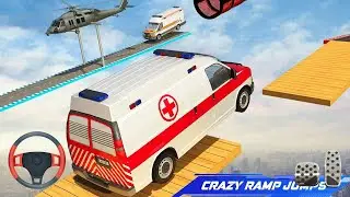 Ambulance Stunt Van Racing - Impossible Tracks Car Driving Simulator - Android GamePlay AR1