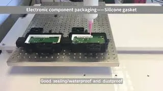 ZDS&trade; Silicone Gasket for Electronic Component Packaging  High Temp & Insulation