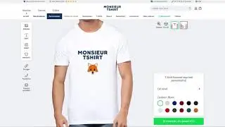 Beautiful T-shirt 3D Configurator for eCommerce