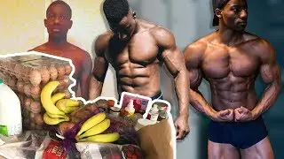 Gain 35KG/77LBS Of Muscle NATURALLY ++ Full Day Of Eating