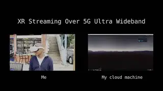 XR Streaming Over 5G Ultra Wideband