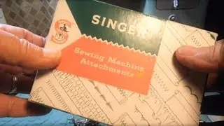 The Full Attachment Set for the Singer Model 338 Sewing Machine