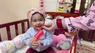 Cheeku ka manaya birthday 🥳 | diva hui 8 months ki