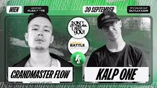 Grandmaster Flow vs Kalp One ⎪ Rap Battle @ Wien ⎪ DLTLLY