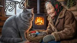 80-Year-Old Widow Helps Her Loyal Cat Give Birth at -75&deg;C Yakutia