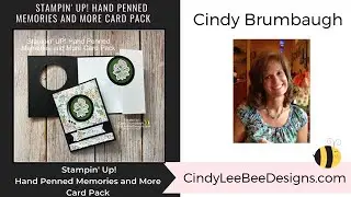 Stampin&rsquo; UP! Hand Penned Memories and More Card Pack