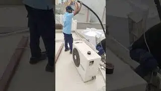 Ac paiping from in side wall