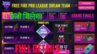 free fire pro league  new event🤑🤑 details