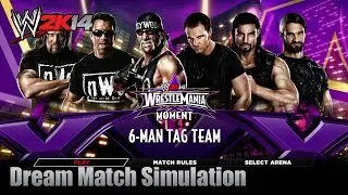 new World order vs The Shield (WWE 2K14 Dream Match Simulation)