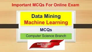 Data Mining & Machine Learning MCQs | data mining mcqs and machine learning mcqs |The intellect byte