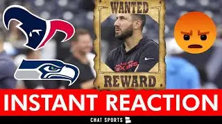 Texans vs. Seahawks Instant Reaction&hellip; IT&rsquo;S OFFICIAL: Nick Caley Is Worse Than Bobby Slowik