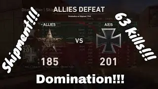 Call of Duty: WW2 Shipment 24/7! 63 Kills!!!