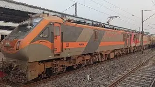 Brand New Amrit Bharat Express। Howrah WAP5। Howrah Malda Town Intercity Express