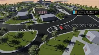 Gas station 3d Visualization By Rami
