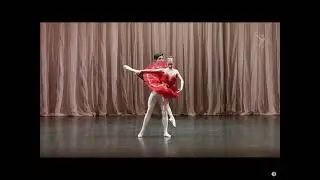 Pinja Rissanen and Jaime Baizan Almaraz Vaganova Academy
