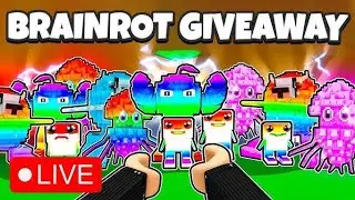 SECRET BRAINROT GIVEAWAY🔴Steal a Brainrot Live | #robloxlive #shortlive #givewaylive