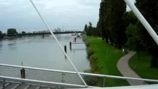 Strasbourg-Kehl pedestrian and bike bridge