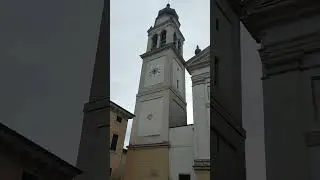 Alessandro ed Edoardo con la Squadra Campanaria di San Pietro di Lavagno, giorno del Santo Natale 