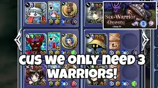 [DFFOO] Yuffie but Counter! FR Only Yuffie in Action, Main Party Cleared in 6 Warrior Quests Area 6