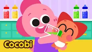 Dar el Biberon a un Bebé👶🍼 Canciones Infantiles | Cocobi