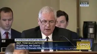 Budget for Fiscal Year 2018 - House Budget Committee