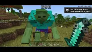 Minecraft Mutants Enderman Kardan Golem Zombi #minecraftmutant #minecraftsurvival #minecraftpe