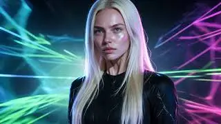 Higher – AI Cinematic Music Video | Neon Visualizer