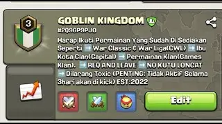 Nama Klan Goblin Kingdom | iD Klan: #2Q9GP9PJ0