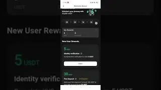 how to get free 5 usdt after completing registration weex app