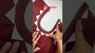 triangle Neck design cutting and #shorts #shortsfeed #reenassilaicentre