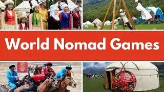 World Nomad Games in Kyrgyzstan 🇰🇬 Kok Boru, Nomad Culture, Wrestling, Archery & Extreme Sports! 🏇🎯