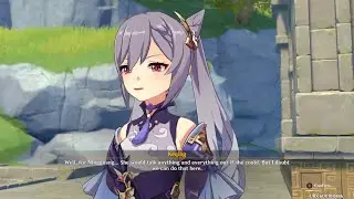 Keqing shares a way to reach Ningguang's Jade Chamber [Archon Quest Ch I Act III - 01]