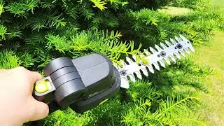 Saker Cordless Hedge Trimmer Review: So Useful!