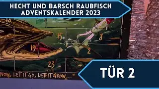 Hecht & Barsch Raubfisch Adventskalender 2023 - T&uuml;r 2